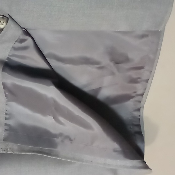 Worthington Lined Button Skirt w Front Slit 12P NWT - Picture 5 of 9